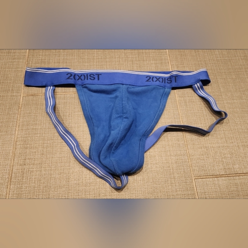 2(X)IST Blue Men's Jockstrap
